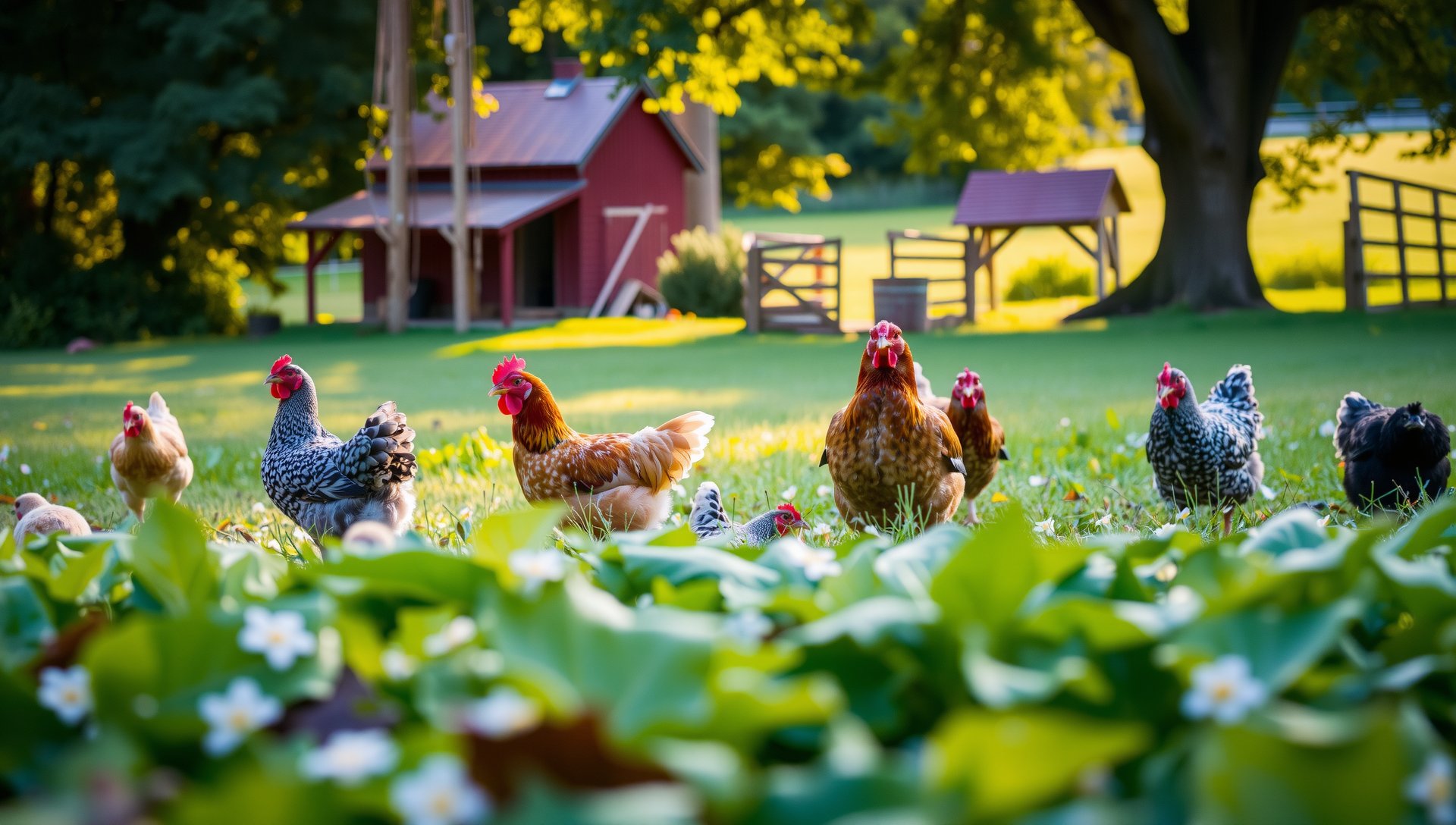 Playtira pasture-raised chickens roaming in Klundert